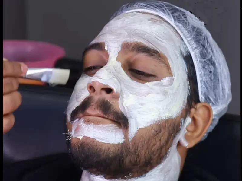 Full Face Bleach With Neck